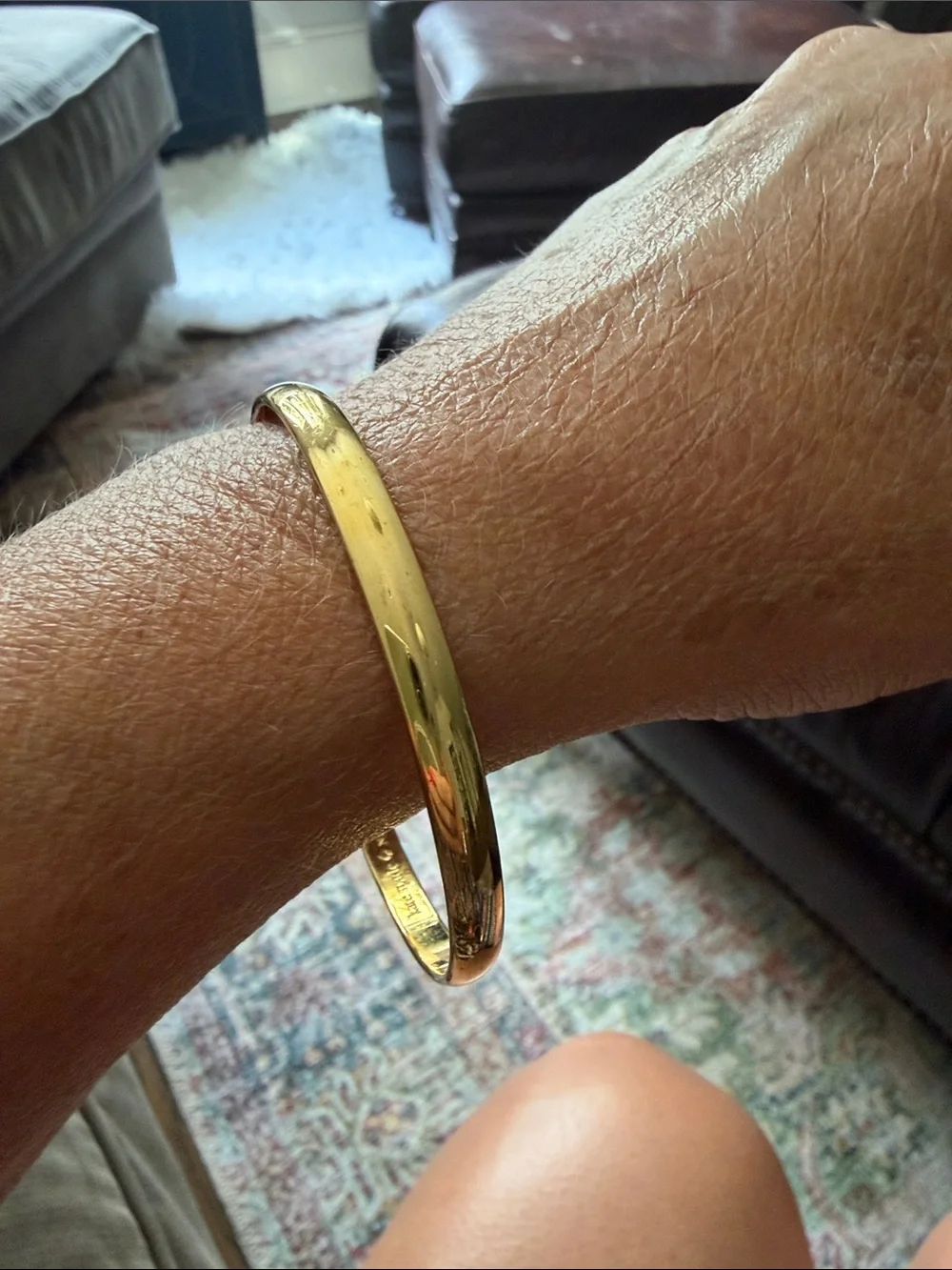 Kate Spade Classic Gold-Tone Bangle Bracelet - Women's Jewelry